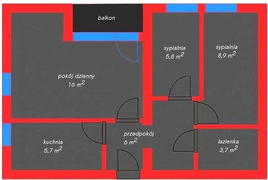 Угловая 3-комнатная квартира с лоджией на 10 этаже – 1